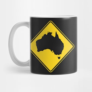 Caution Australia Mug